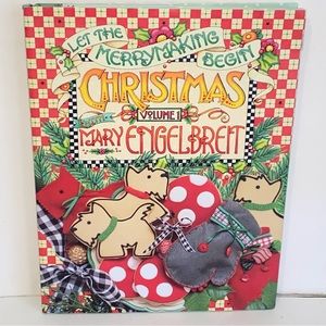 Vintage 2001 Mary Engelbreit Let The Merrymaking Begin Christmas Book Volume 1